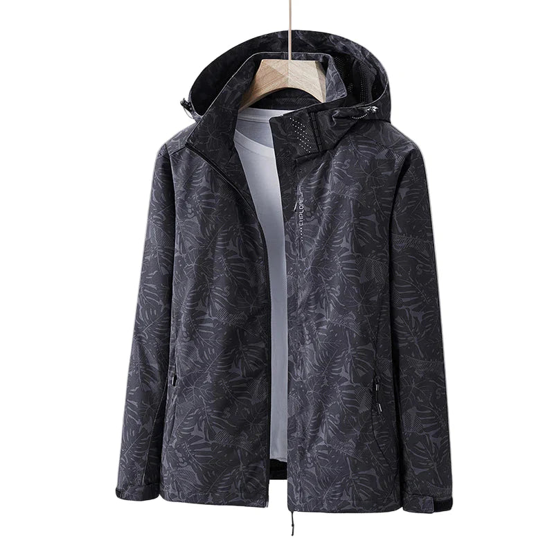 Veste Randonnée Femme Déperlante à Capuche Amovible - EverLeaf
