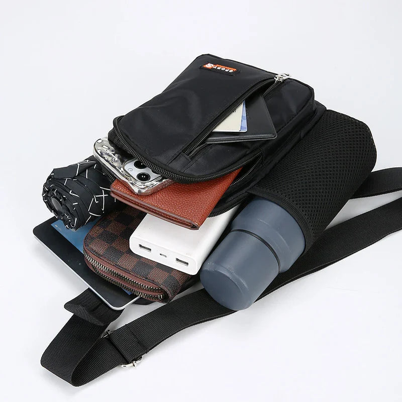 Sacoche Randonnée Légère Unisexe Compacte - Crossbody