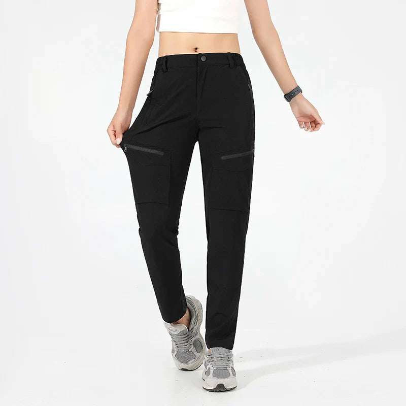 Pantalon Randonnée Femme Léger, Déperlant & Séchage Rapide - Cargo Pants