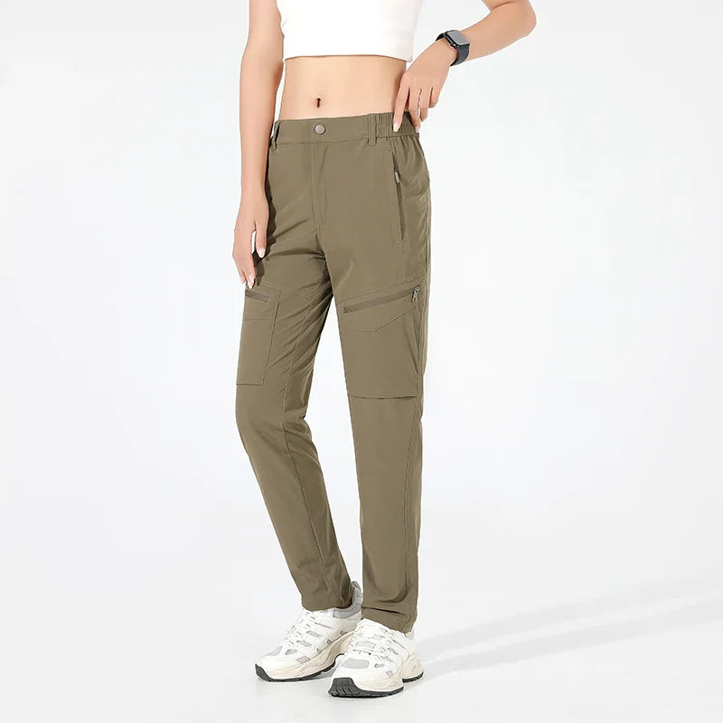 Pantalon Randonnée Femme Léger, Déperlant & Séchage Rapide - Cargo Pants