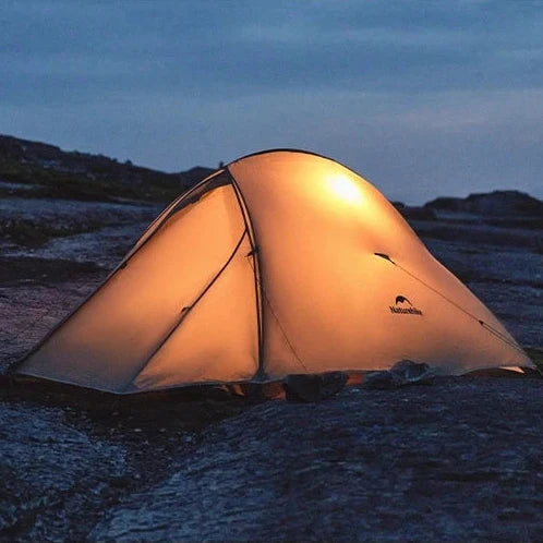 Tente Randonnée Légère 2 Personnes – 4 saisons, double-toit PU, bivouac trekking - VENTURIS CloudUp Pro 2P