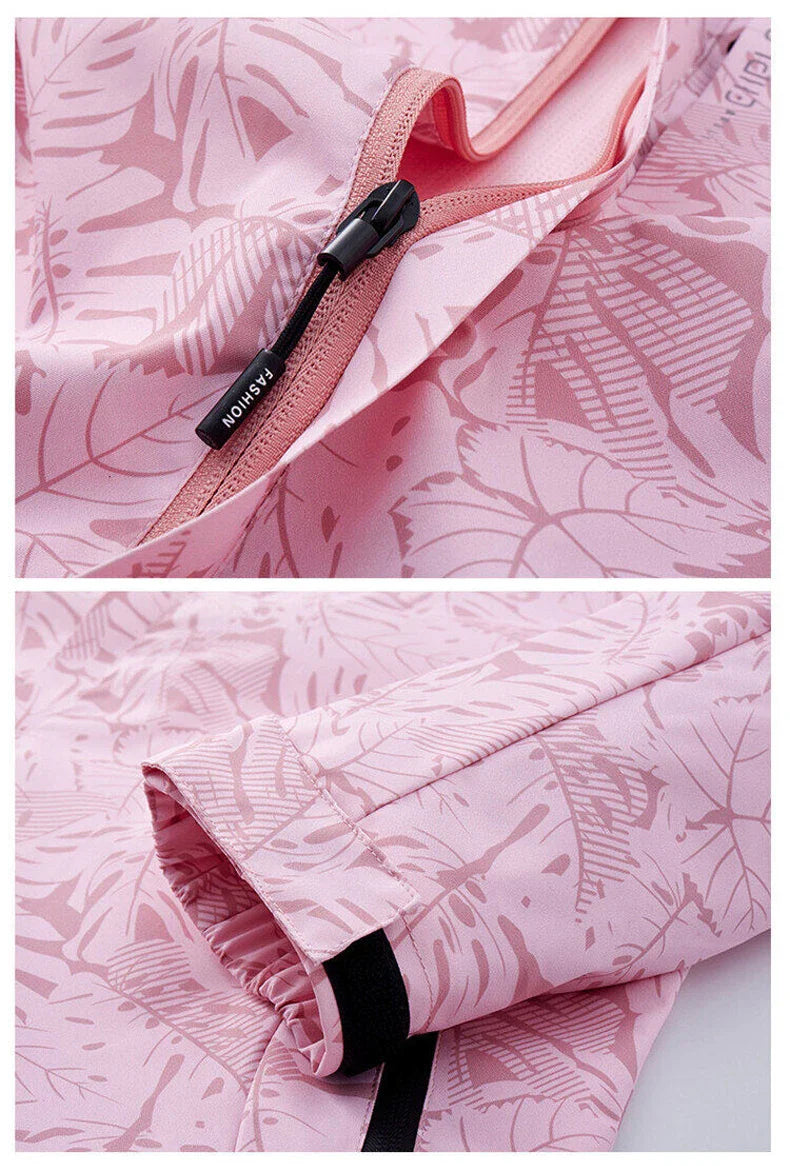 Veste Randonnée Femme Déperlante à Capuche Amovible - EverLeaf