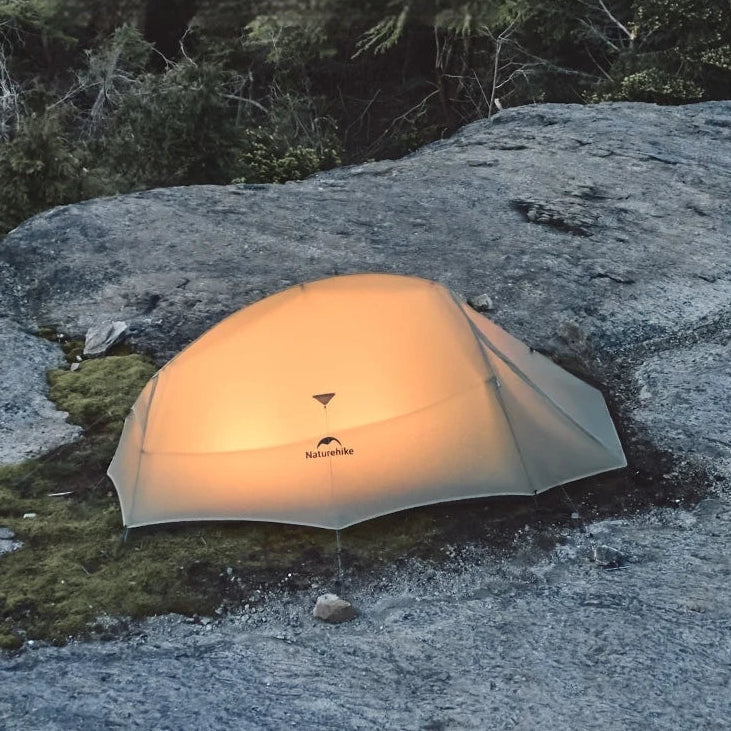 Tente Randonnée Légère 2 Personnes – 4 saisons, double-toit PU, bivouac trekking - VENTURIS CloudUp Pro 2P