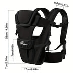 Porte bébé Randonnée Multi-positions - Système de portage modulable et ajustable - Bethbear