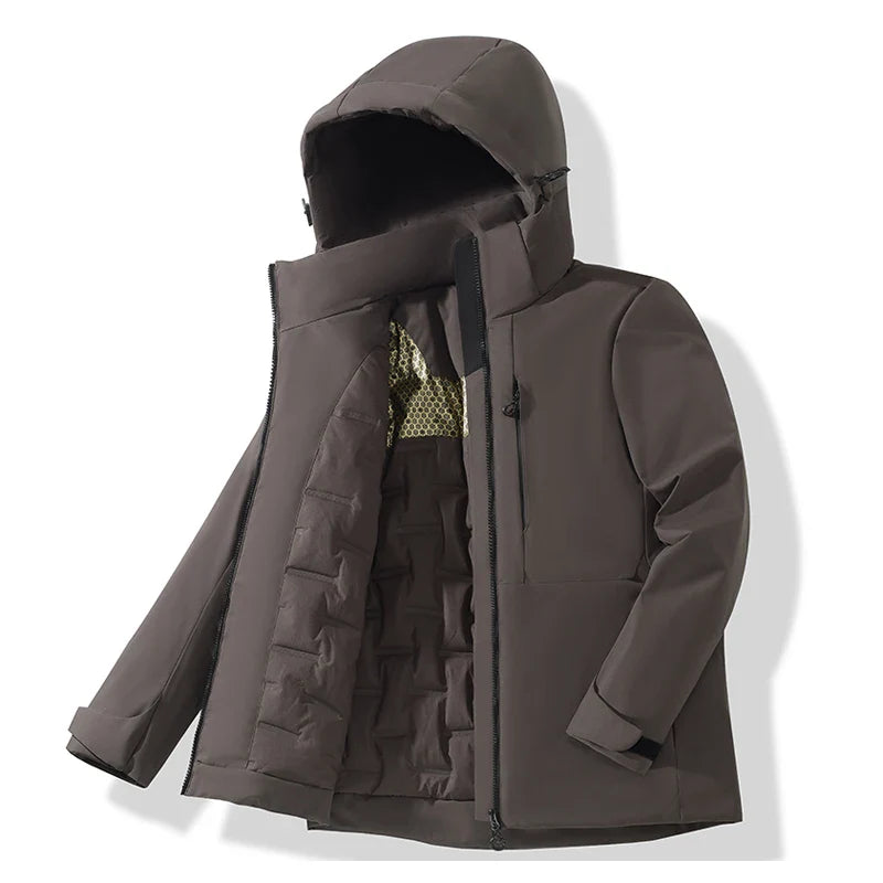 Veste Randonnée Homme Hiver Chaude à Protection Renforcée - Thermo Pro