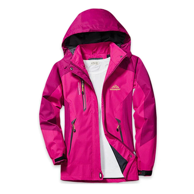 Veste Randonnée Femme Déperlante et Coupe-Vent - RainVenture