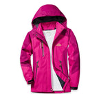 Veste Randonnée Femme Déperlante et Coupe-Vent - RainVenture