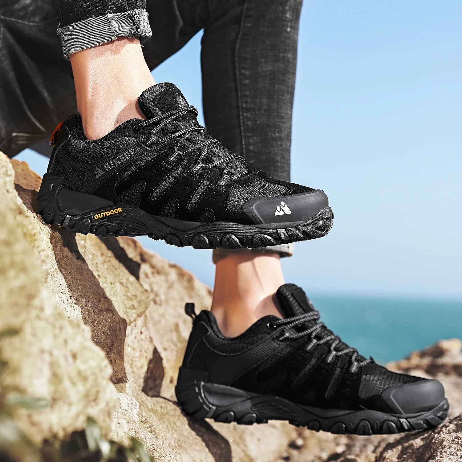 Chaussure Randonnée Homme Basse – Respirantes & Polyvalentes Outdoor - HikeRidge