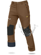 Pantalon Randonnée Homme Softshell Imperméable – Chaleur & Protection Outdoor - ThermoFlex