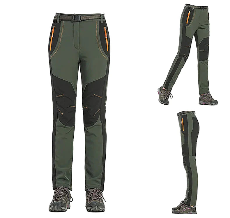 Pantalon Randonnée Femme Imperméable, Chaud & Résistant - Flex Pants