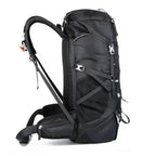 Sac de Randonnée 50L Imperméable Léger et Respirant en Nylon Ripstop Léger - TrailMaster 70