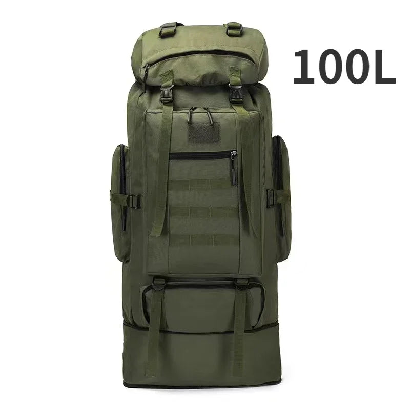 Sac de Randonnée Tactique 80 à 100L Résistant Organisation Militaire - TrekForce 80/100