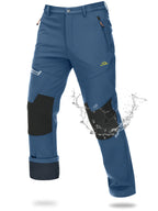 Pantalon Randonnée Homme Softshell Imperméable – Chaleur & Protection Outdoor - ThermoFlex
