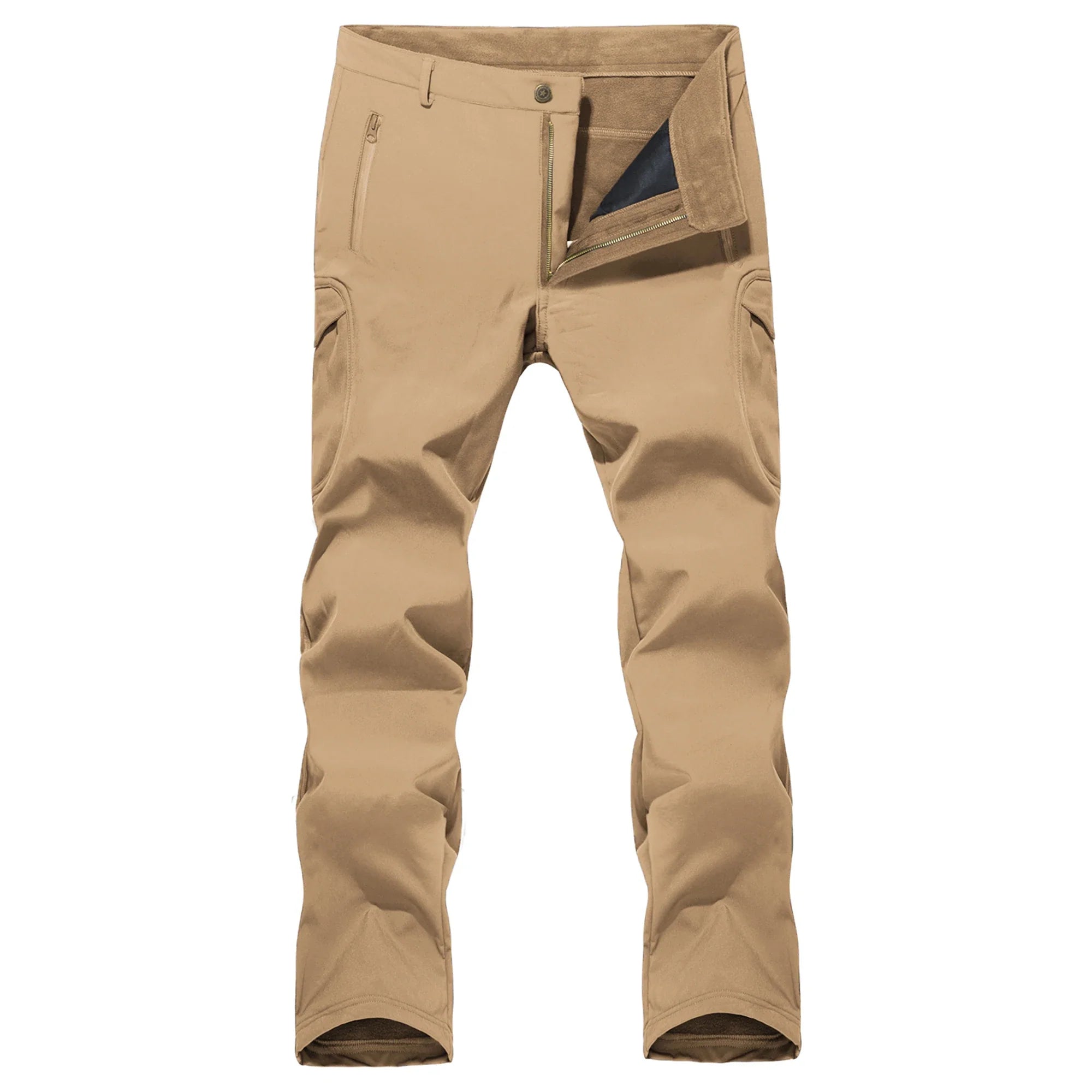 Pantalon Randonnée Homme Softshell Imperméable Doublure Polaire - WinTrail