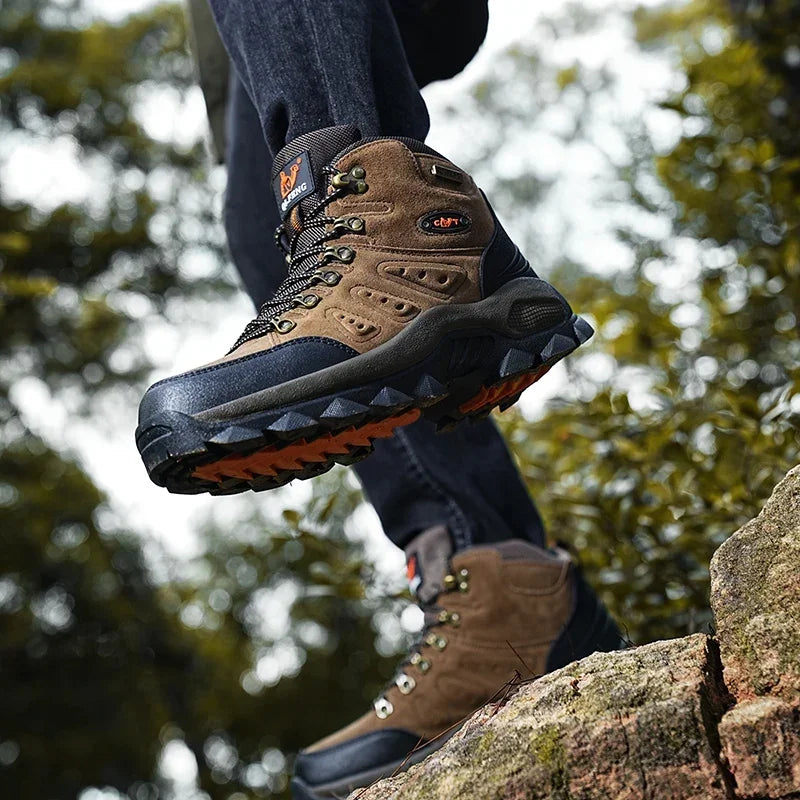 Chaussure Randonnée Homme Montante, Stable et Accroche Tout-Terrain - TerraCore
