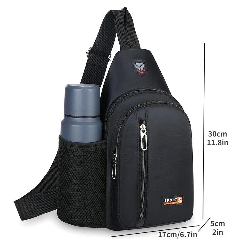 Sacoche Randonnée Légère Unisexe Compacte - Crossbody