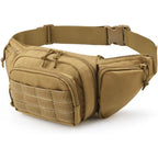 Sacoche Randonnée Ceinture Homme, Banane Outdoor Tactique Multi-Poches - TactikFlex