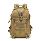 Sac de Randonnée 40L Déperlant - avec Attaches MOLLE & Bande Réfléchissante - TrailGuard 40