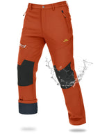 Pantalon Randonnée Homme Softshell Imperméable – Chaleur & Protection Outdoor - ThermoFlex