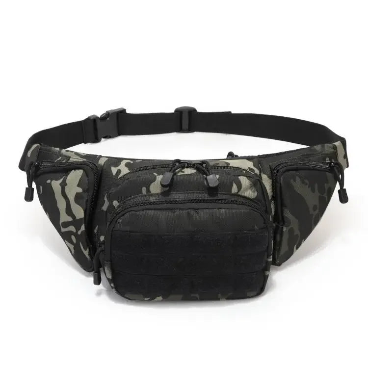 Sacoche Randonnée Ceinture Homme, Banane Outdoor Tactique Multi-Poches - TactikFlex
