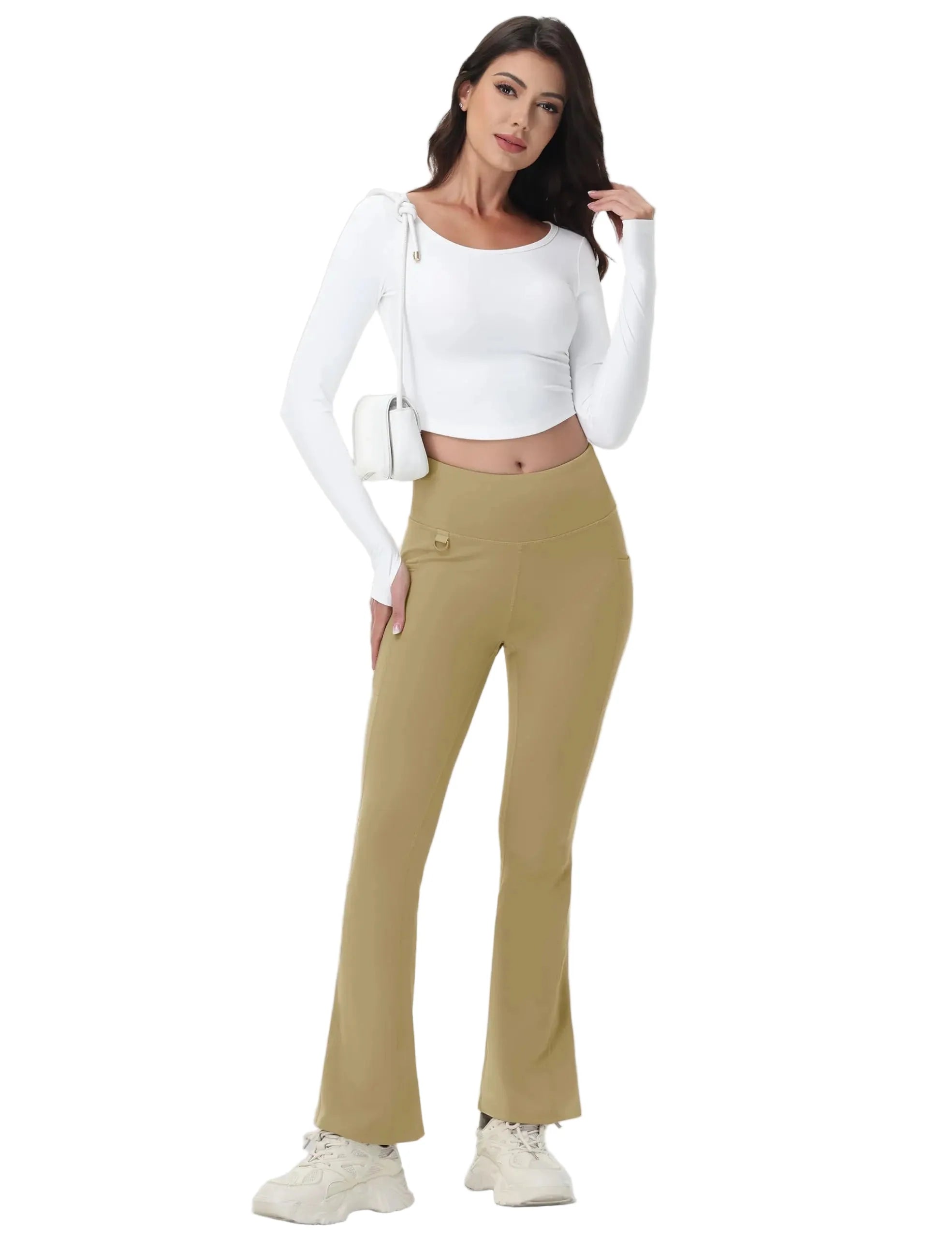 Pantalon Randonnée Femme en Legging Taille Haute - Glowy Pants