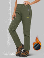 Pantalon Randonnée Femme Softshell Chaud, Déperlant & Multi-Poches - Storm Pants