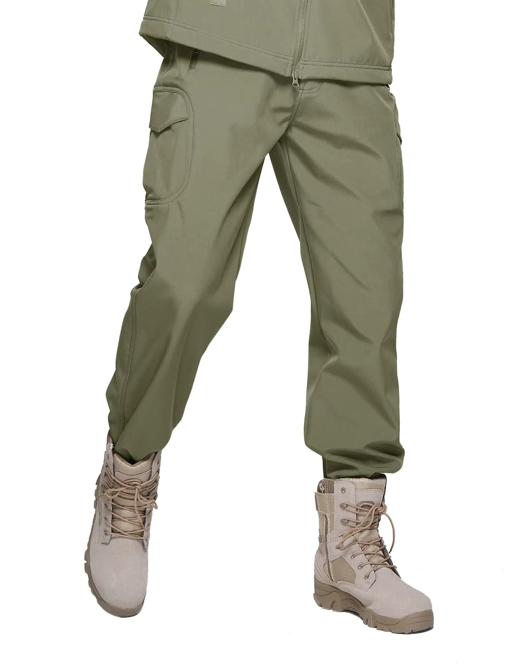 Pantalon Randonnée Homme Softshell Imperméable Doublure Polaire - WinTrail