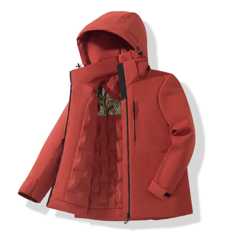 Veste Randonnée Homme Hiver Chaude à Protection Renforcée - Thermo Pro