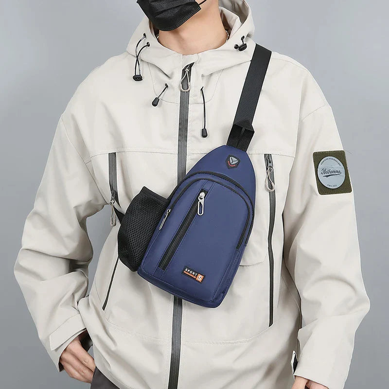 Sacoche Randonnée Légère Unisexe Compacte - Crossbody