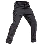 Pantalon Randonnée Homme Softshell – Doublure Polaire & Poches Cargo - Mazrout