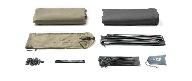 Tente Randonnée Légère 2 Personnes – 4 saisons, double-toit PU, bivouac trekking - VENTURIS CloudUp Pro 2P