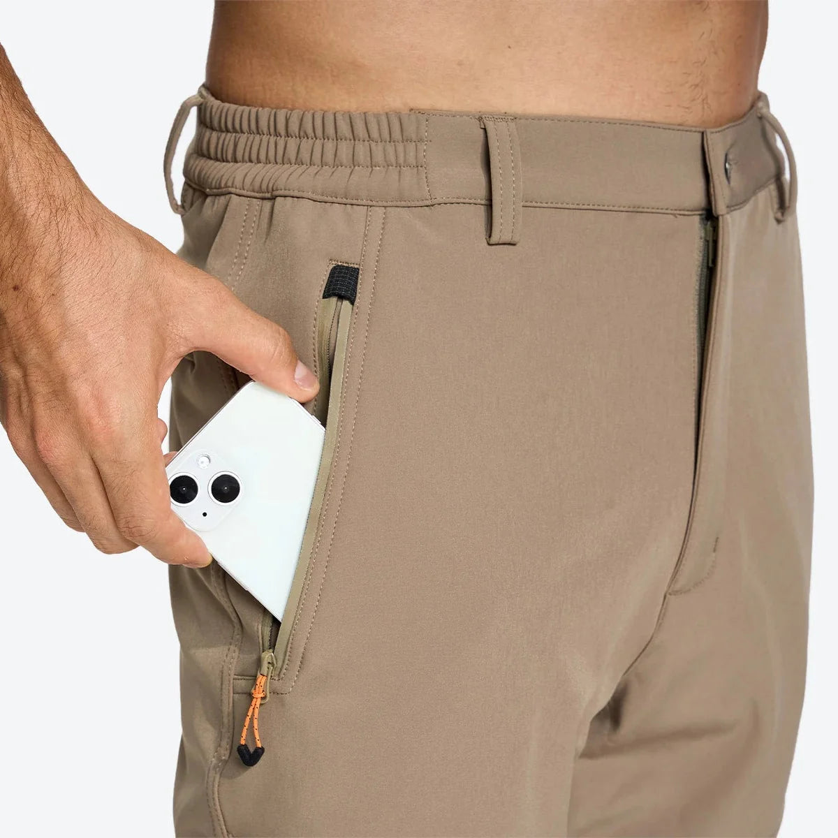 Pantalon Randonnée Homme Softshell Imperméable – Chaleur & Protection Outdoor - ThermoFlex