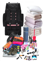 Sac De Randonnée Grande Capacité 130L – Nylon Imperméable, Système MOLLE & Portage Renforcé - TrekMaster 130