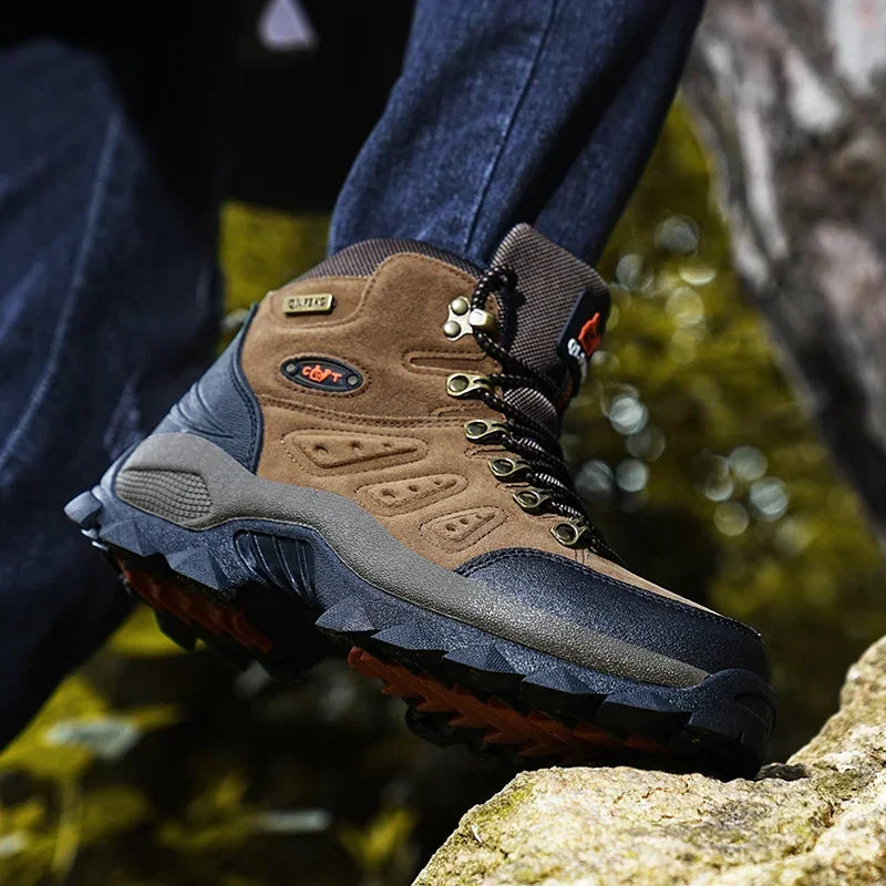 Chaussure Randonnée Homme Montante, Stable et Accroche Tout-Terrain - TerraCore