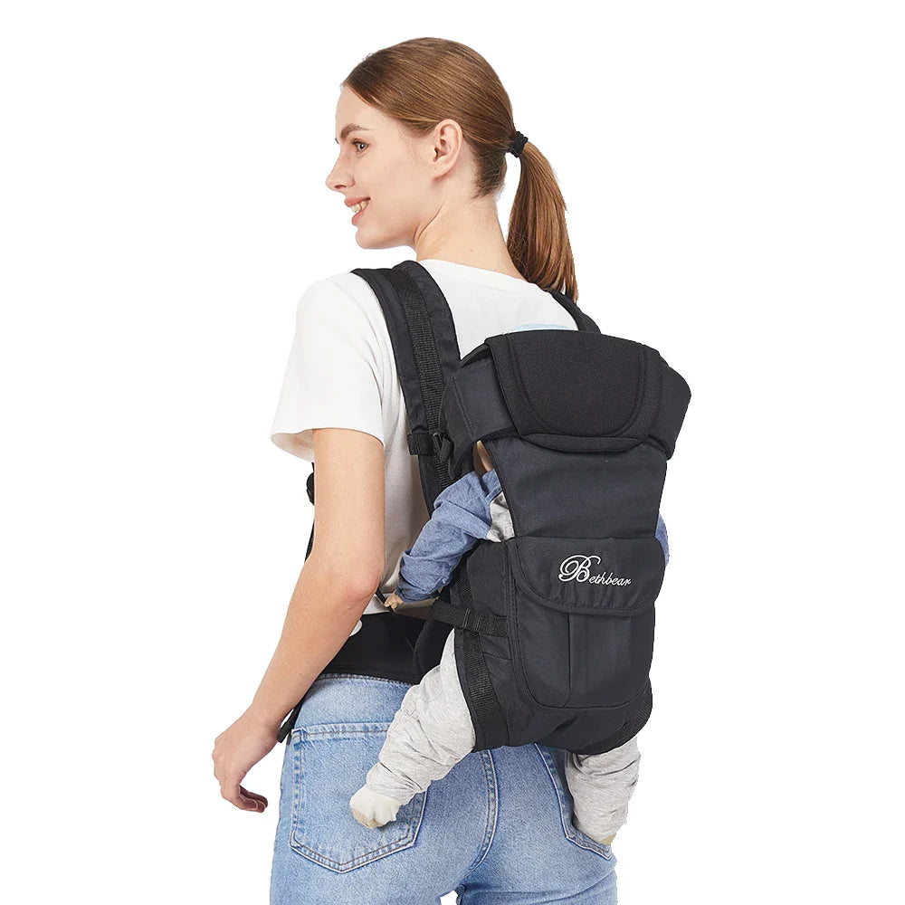 Porte bébé Randonnée Multi-positions - Système de portage modulable et ajustable - Bethbear