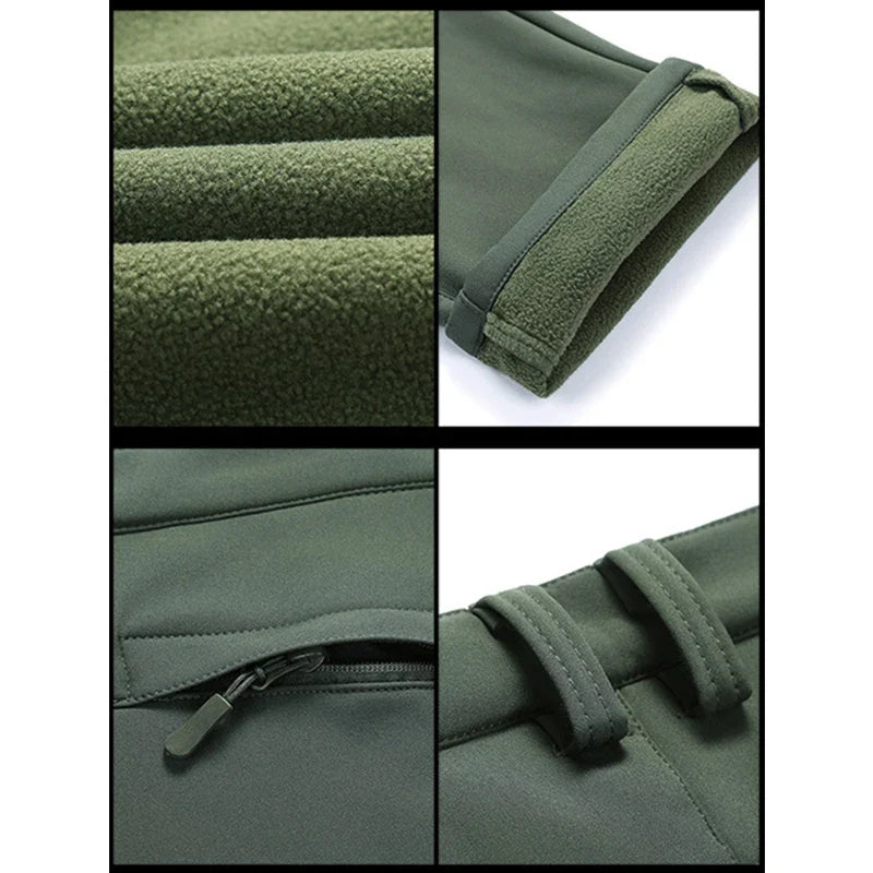 Pantalon Randonnée Homme Imperméable Softshell Chaud et Confort Outdoor - NordTrail MAX