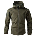 Veste Randonnée Homme Hiver Softshell & Polaire Intégrée - ThermaRidge