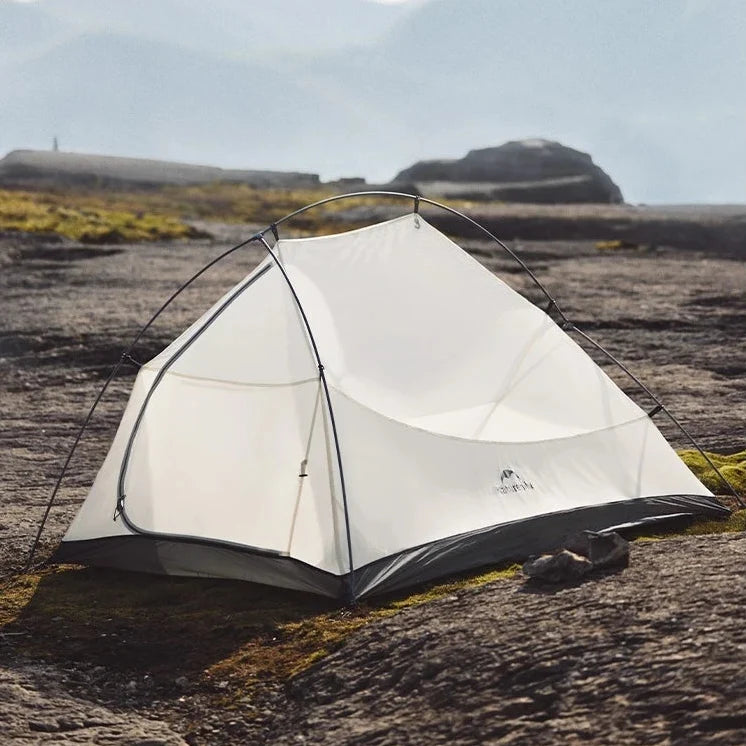 Tente Randonnée Légère 2 Personnes – 4 saisons, double-toit PU, bivouac trekking - VENTURIS CloudUp Pro 2P