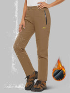 Pantalon Randonnée Femme Softshell Chaud, Déperlant & Multi-Poches - Storm Pants