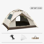 Tente Randonnée Instantanée 3–4 personnes – QUICKSHELTER 3-4P