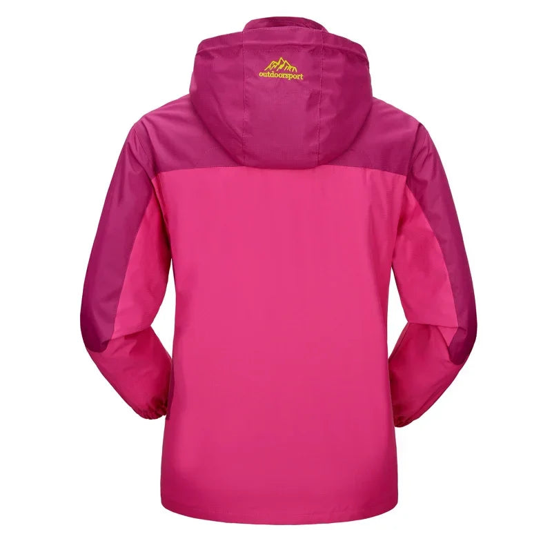 Veste Randonnée Femme Déperlante et Coupe-Vent - RainVenture