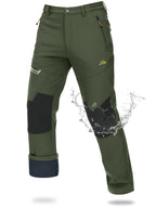 Pantalon Randonnée Homme Softshell Imperméable – Chaleur & Protection Outdoor - ThermoFlex