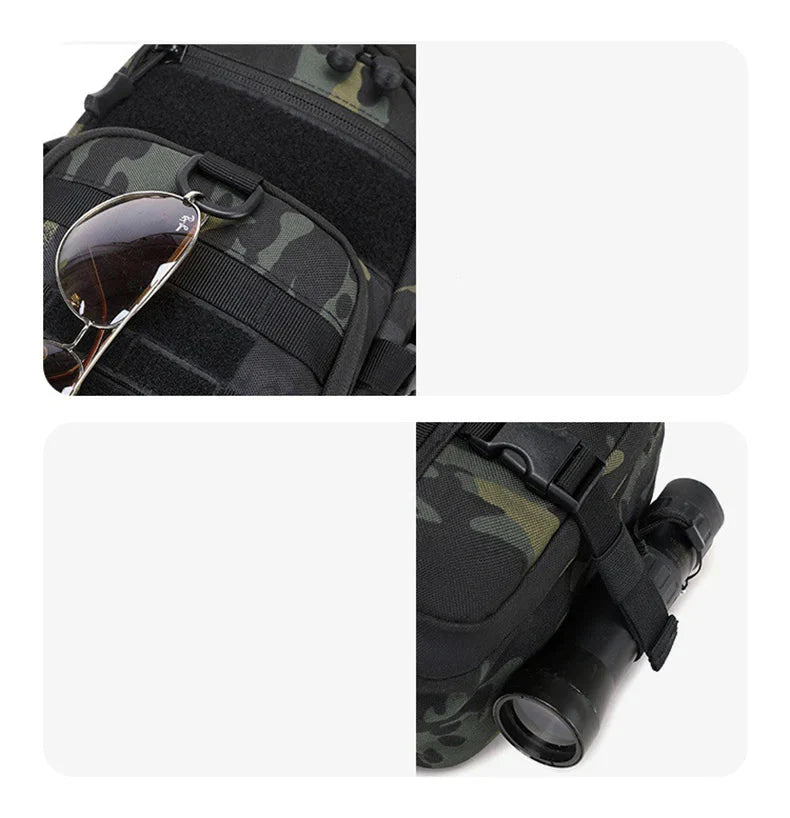 Sacoche Randonnée Tactique MOLLE – Haute Capacité - MollyBag