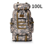 Sac de Randonnée Tactique 80 à 100L Résistant Organisation Militaire - TrekForce 80/100