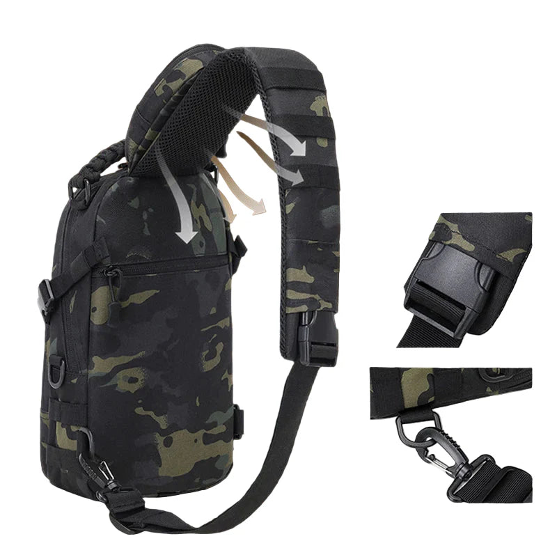 Sacoche Randonnée Tactique MOLLE – Haute Capacité - MollyBag