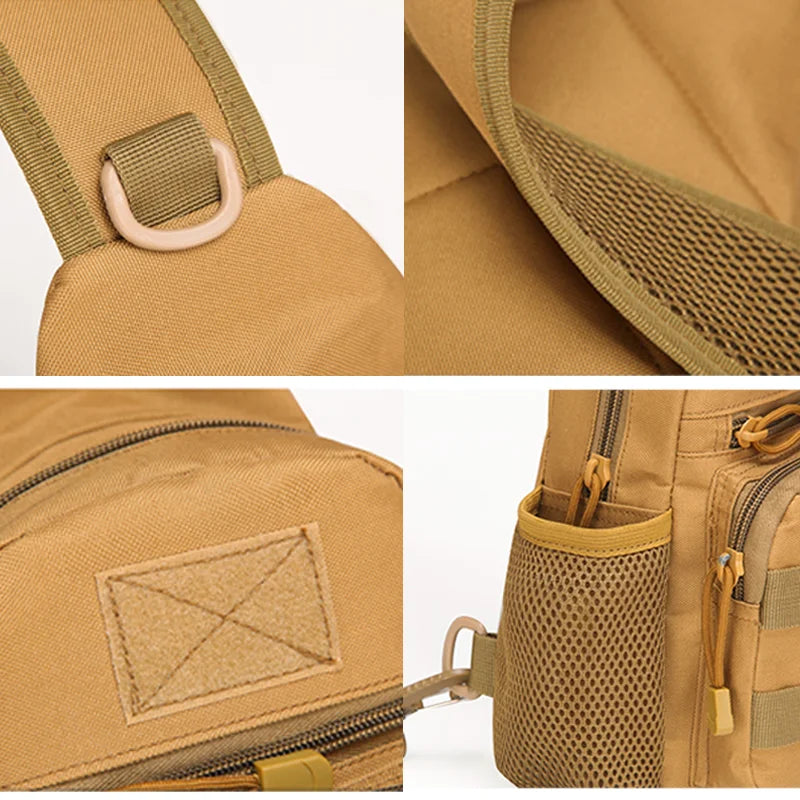Sacoche Randonnée Tactique Unisexe 20L Étanche & Compacte - MolleTrail