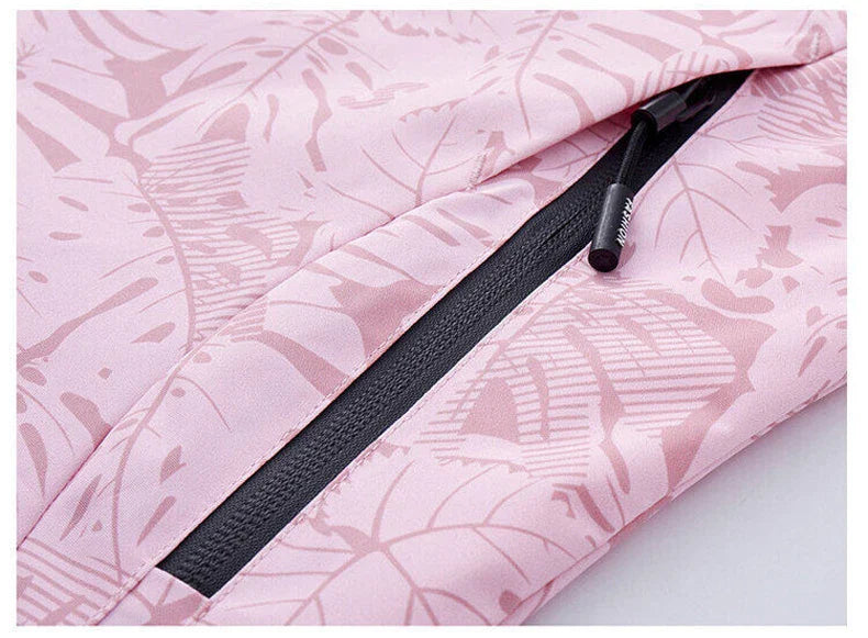 Veste Randonnée Femme Déperlante à Capuche Amovible - EverLeaf