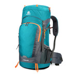 Sac de Randonnée Étanche 65L avec Housse de Pluie Intégrée - PeakTrail 65