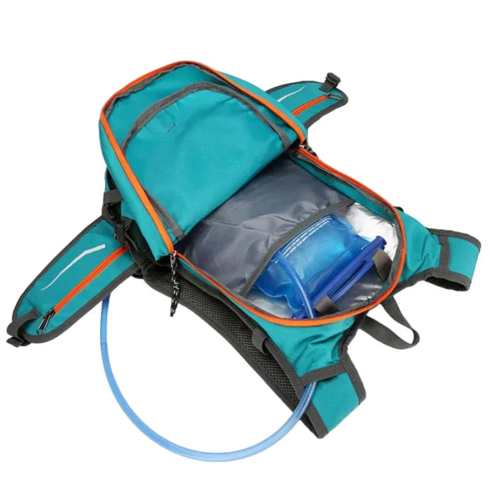 Sac de Randonnée 25L Léger Compatible Poche à Eau et Bande Réfléchissante - RidgeLite 25