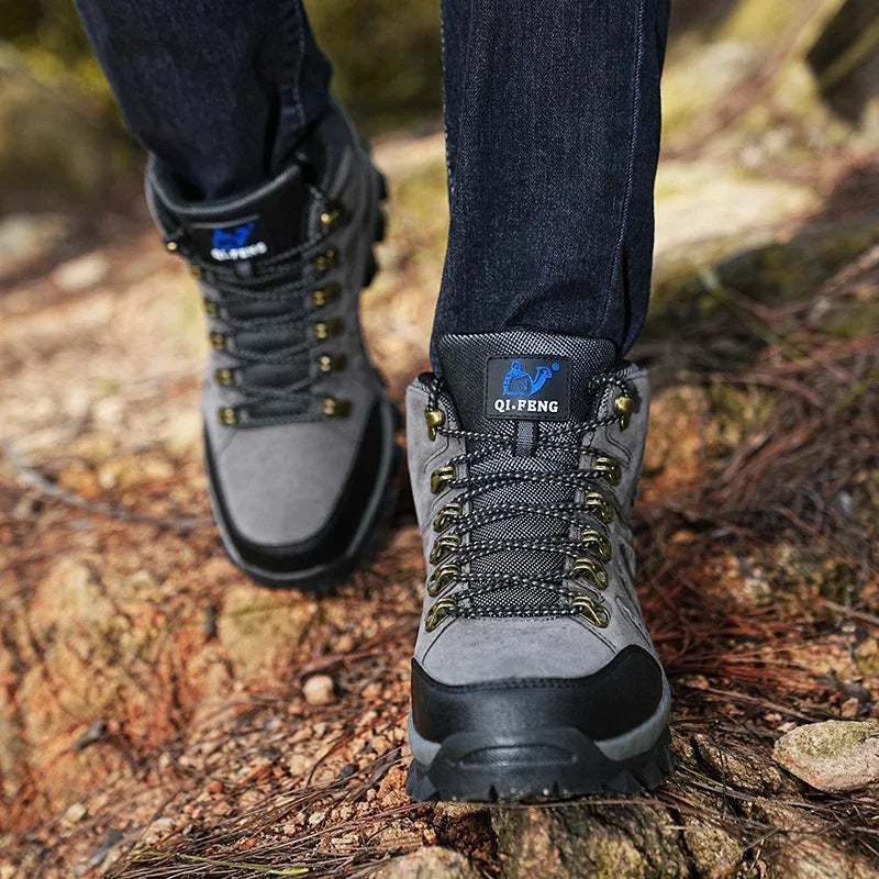 Chaussure Randonnée Homme Montante, Stable et Accroche Tout-Terrain - TerraCore